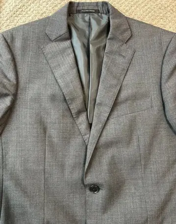 Green Label Relaxing 수트 차콜 그레이