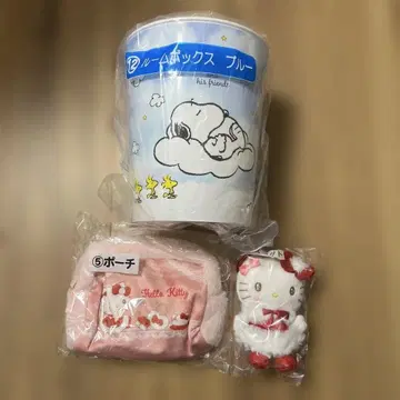 스누피 헬로키티 굿즈 세트 제일복권