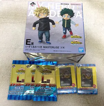 제일복권 나의 히어로 아카데미아 E상 이즈쿠&카츠키 + 5종 세트