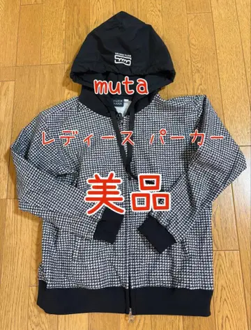 muta 여성용 지퍼 후드티 골프웨어