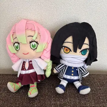 귀멸의 칼날 봉제 인형 세트