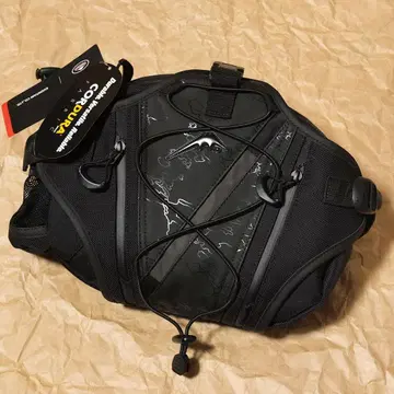 쿠시타니 힙색 K-3586B 블랙아웃 한정판 모델 웨이스트백