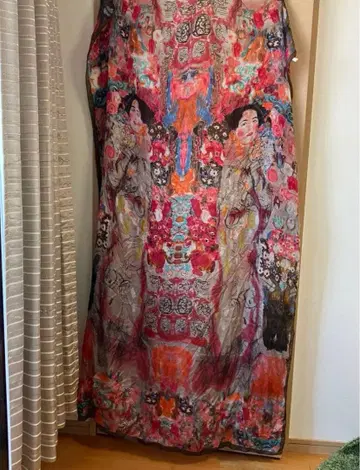 클림트 세계 명화 대형 숄