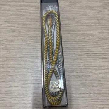 금은 뜨개질 허리띠 약 160cm