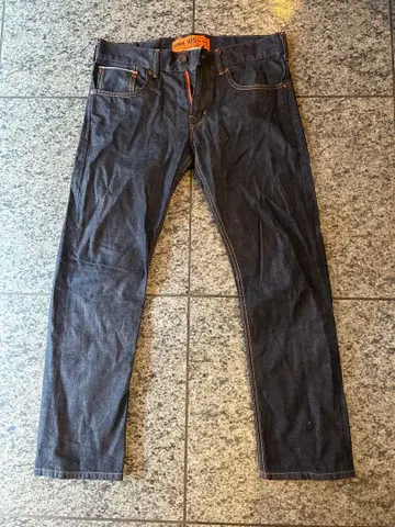 EDWIN 505 스트레이트 데님 다크 데님