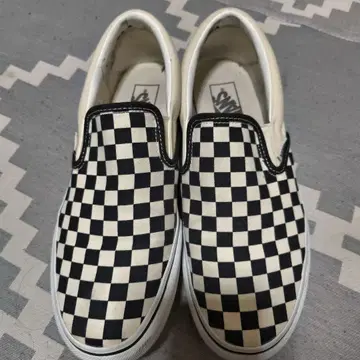 반스 슬립온 체크 26.0cm 남성용