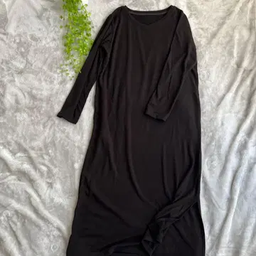 유니클로 히트텍 롱 원피스