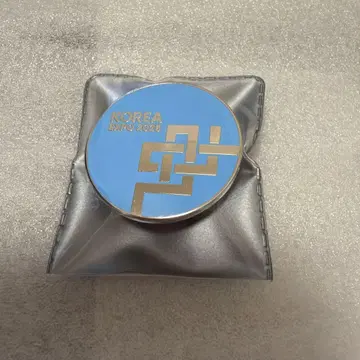 [ 주말 세일 ] 간사이 만박 한국 파빌리온 핀 배지 파랑