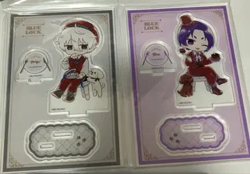 블루 록 나기 레이오 아크릴 스탠드 세트 58