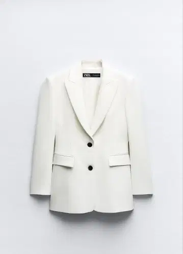 ZARA 화이트 블레이저