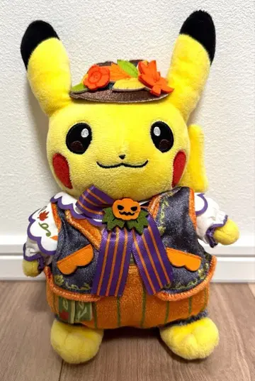 [ 한정품 ] 포켓몬 센터 피카츄 봉제 인형 할로윈