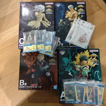 나의 히어로 아카데미아 4체 피규어 세트 히로아카 더 저 너머로