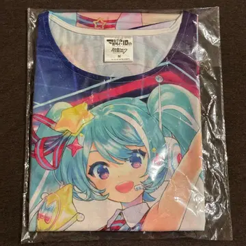 매지컬 미라이 10th 풀 그래픽 T셔츠 M 사이즈 미개봉 새상품