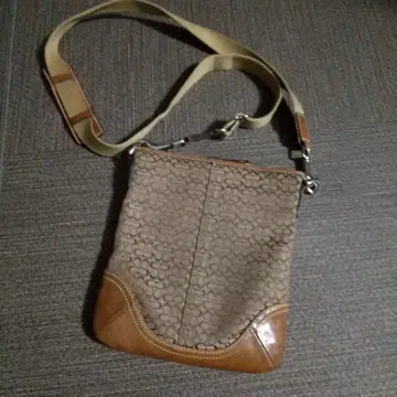 베이지 숄더백 중형