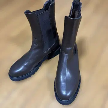 브라운 사이드 고어 부츠