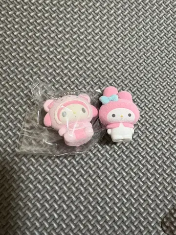마이멜로디 소프트 러버 피규어 2개 세트