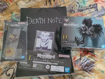 데스노트 제일복권 류크 스리누케 마그넷 클리어 파일 4세트