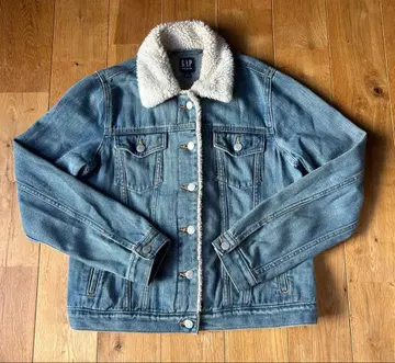 GAP 보아 카라 부착 데님 자켓