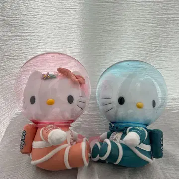 헬로키티 2000년 스페이스 웨딩 맥도날드 콜라보 택 포함