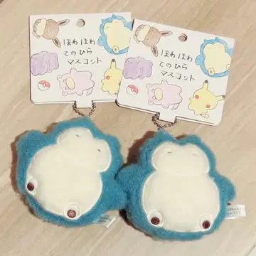 포근포근 손바닥 마스코트 잠만보 포켓몬 센터 미사용 새상품