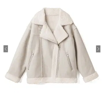 [ 새상품 택 포함 ] GRL 에코 무스탕 라이더 자켓[k9037x]