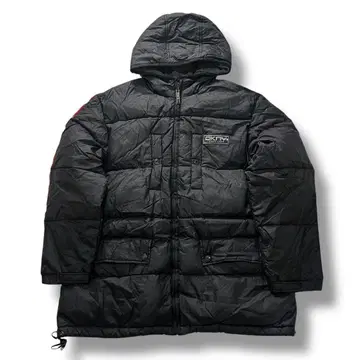 90s DKNY 다운 재킷 다운 코트 블랙 구제 의류 다나 캐런