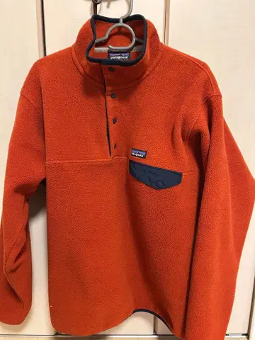 Patagonia 신틸라 스냅 T 플리스 S 오렌지