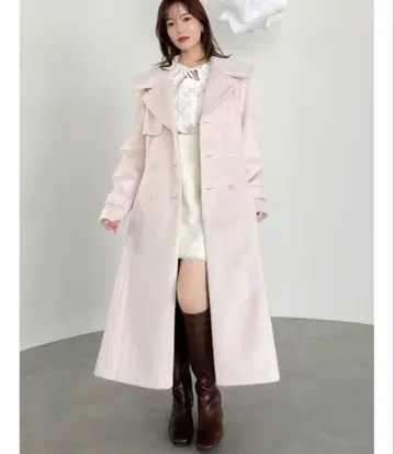 세일러 빅 칼라 코트 dazzlin S 사이즈 택 포함 미사용 새상품