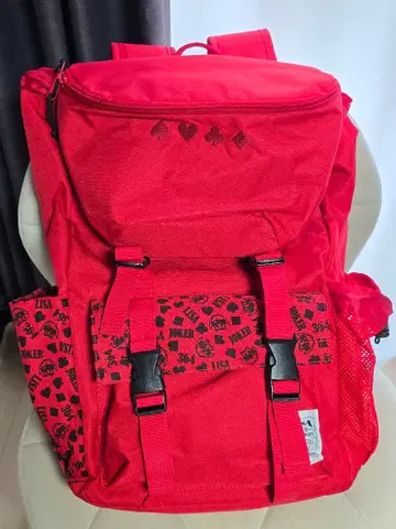 LiSA 백팩 백 빨간색 메고 364+joker&덤