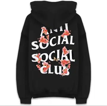 ANTI SOCIAL SOCIAL CLUB 후드티 블랙