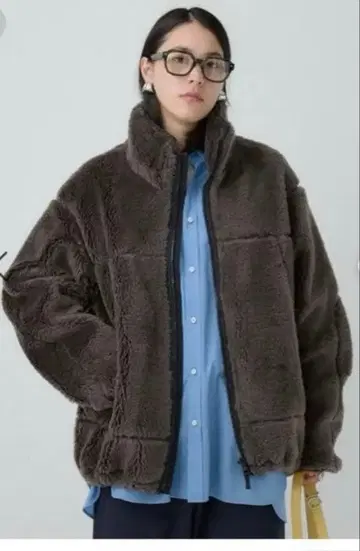 Chaos 울 보아 블루종 2024 완판 컬러 초코