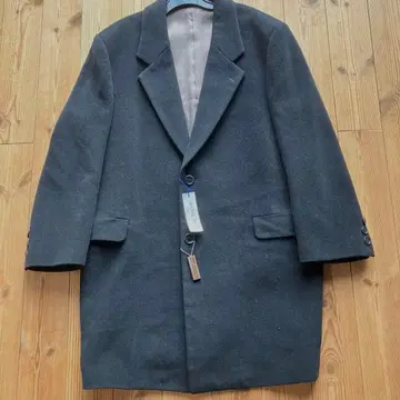 [택 포함 미사용 새상품] 하나에모리 캐시미어 코트 블랙 M 사이즈