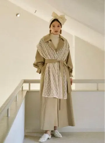 Eaphi 토탈 레이스 멀치 웨이 케이프 미사용품