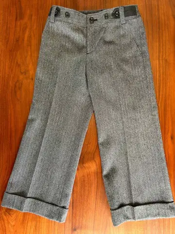 23구 트위드 팬츠