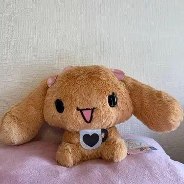 산리오 캐릭터즈 시나모롤 카페 컬러 BIG 봉제 인형 모카