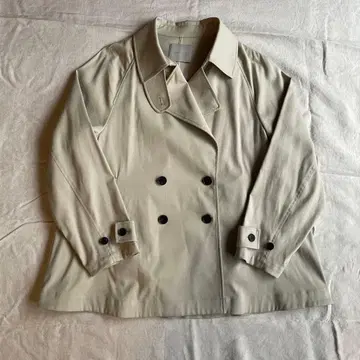 UNFILO 워셔블 숏 트렌치코트