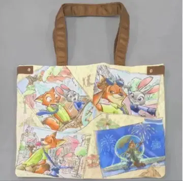 디즈니 리조트 주토피아 토트백