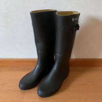 에이글 레인부츠 버클 블랙 36