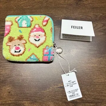 FEILER 페이러 크리스마스 쿠키즈 스퀘어 파우치