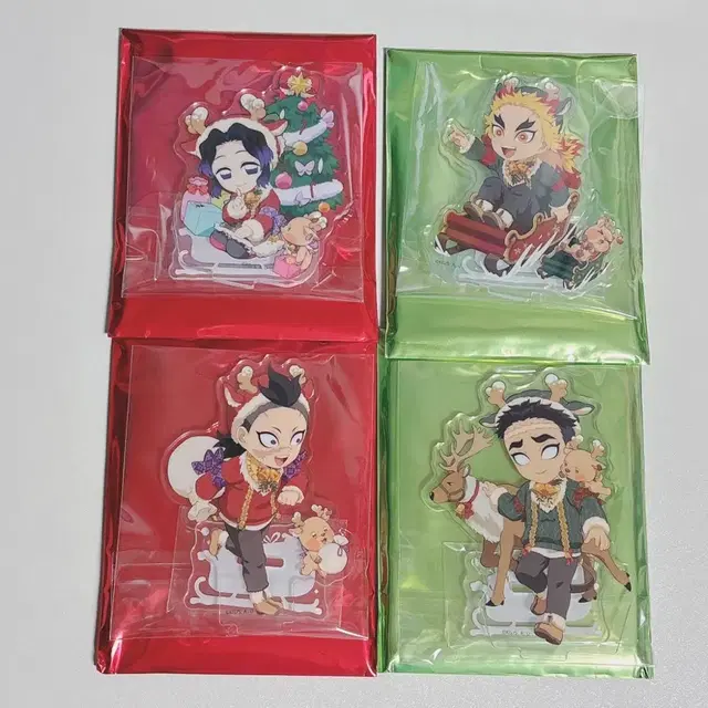 귀멸의 칼날 2025 크리스마스 아크릴 스탠드 일괄