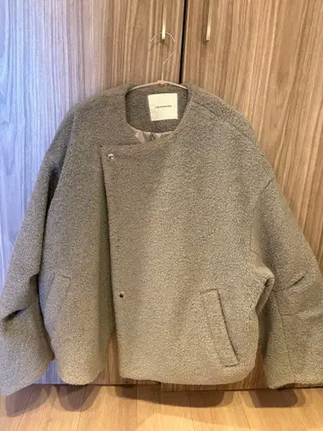 [ 새상품급 ] LAGUNAMOON 보아 블루종 그레이