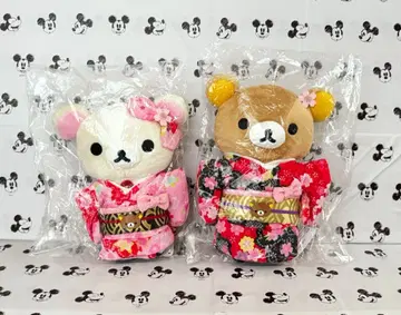 리락쿠마 코리락쿠마 봉제 인형 기모노 사쿠라