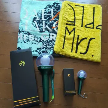 미세스 그린애플 응원봉 등 4점