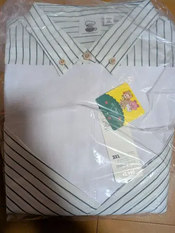 커비 GU 콜라보 숏 셔츠 3XL