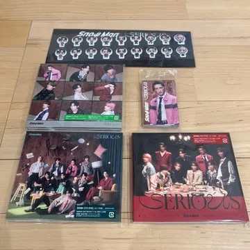 Snow Man SERIOUS 3형태 세트