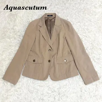 [ 새상품급 ] Aquascutum 테일러드 자켓 베이지 11