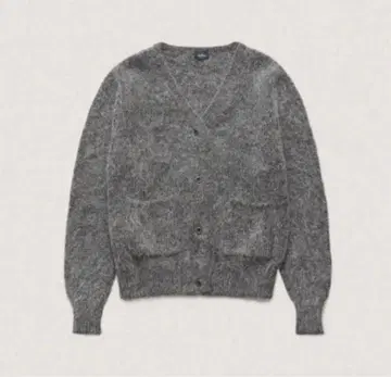 The Barnnet Kitten Mohair Knit Cardigan