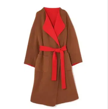 mici 리버서블 롱 코트