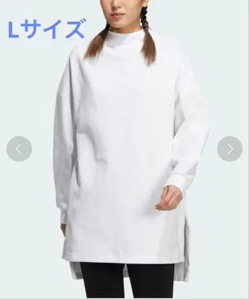 ID 오버 사이즈 핏 모크넥 플리스 튜닉