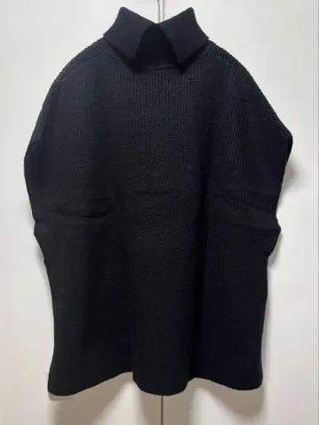 벌키 니트 베스트 튜닉 쿠리하라 하루미